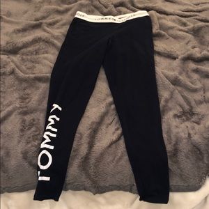 Tommy hilfliger navy blue cotton leggings
